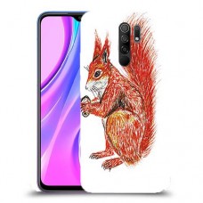 סקוור עשיר כיסוי מגן קשיח מעוצב ל Xiaomi Redmi 9 יחידה אחת סקרין מובייל