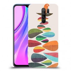 כביש של לבנים קשת כיסוי מגן קשיח מעוצב ל Xiaomi Redmi 9 יחידה אחת סקרין מובייל