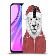 סנטה אריה כיסוי מגן קשיח מעוצב ל Xiaomi Redmi 9 יחידה אחת סקרין מובייל