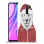 סנטה אריה כיסוי מגן קשיח מעוצב ל Xiaomi Redmi 9 יחידה אחת סקרין מובייל