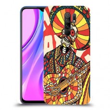 סומבררו סמל כיסוי מגן קשיח מעוצב ל Xiaomi Redmi 9 יחידה אחת סקרין מובייל