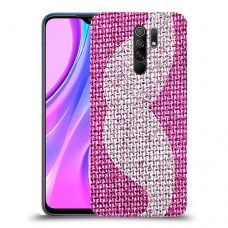 שפם סטוט כיסוי מגן קשיח מעוצב ל Xiaomi Redmi 9 יחידה אחת סקרין מובייל