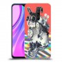 ארנבון מוזר כיסוי מגן קשיח מעוצב ל Xiaomi Redmi 9 יחידה אחת סקרין מובייל