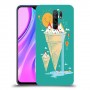 גלידה סאני כיסוי מגן קשיח מעוצב ל Xiaomi Redmi 9 יחידה אחת סקרין מובייל