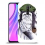 חשיבה קוף כיסוי מגן קשיח מעוצב ל Xiaomi Redmi 9 יחידה אחת סקרין מובייל