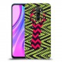 עניבה על גרין כיסוי מגן קשיח מעוצב ל Xiaomi Redmi 9 יחידה אחת סקרין מובייל