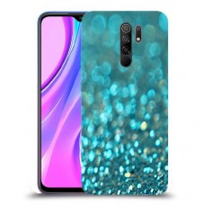 טורקיז יהלומים כיסוי מגן קשיח מעוצב ל Xiaomi Redmi 9 יחידה אחת סקרין מובייל