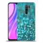 טורקיז יהלומים כיסוי מגן קשיח מעוצב ל Xiaomi Redmi 9 יחידה אחת סקרין מובייל