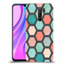 חלת דבש הונבד כיסוי מגן קשיח מעוצב ל Xiaomi Redmi 9 יחידה אחת סקרין מובייל