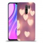לבבות מעורפלים בחום כיסוי מגן קשיח מעוצב ל Xiaomi Redmi 9 יחידה אחת סקרין מובייל