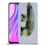 דוב לבן כיסוי מגן קשיח מעוצב ל Xiaomi Redmi 9 יחידה אחת סקרין מובייל