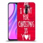 אתה עבור חג המולד כיסוי מגן קשיח מעוצב ל Xiaomi Redmi 9 יחידה אחת סקרין מובייל
