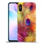 נוצת טווס כיסוי מגן קשיח מעוצב ל Xiaomi Redmi 9A יחידה אחת סקרין מובייל