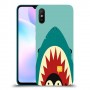 פינגווין בכריש כיסוי מגן קשיח מעוצב ל Xiaomi Redmi 9A יחידה אחת סקרין מובייל