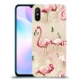 פלמינגו ורוד כיסוי מגן קשיח מעוצב ל Xiaomi Redmi 9A יחידה אחת סקרין מובייל