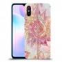 חמניות מוזרה סגולה כיסוי מגן קשיח מעוצב ל Xiaomi Redmi 9A יחידה אחת סקרין מובייל