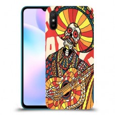 סומבררו סמל כיסוי מגן קשיח מעוצב ל Xiaomi Redmi 9A יחידה אחת סקרין מובייל