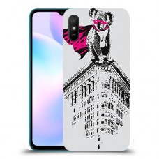 סופר קוקלה כיסוי מגן קשיח מעוצב ל Xiaomi Redmi 9A יחידה אחת סקרין מובייל