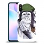 חשיבה קוף כיסוי מגן קשיח מעוצב ל Xiaomi Redmi 9A יחידה אחת סקרין מובייל