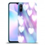 לבבות מעורפלים בכחול כיסוי מגן קשיח מעוצב ל Xiaomi Redmi 9A יחידה אחת סקרין מובייל