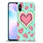 אבטיח אהבה כיסוי מגן קשיח מעוצב ל Xiaomi Redmi 9A יחידה אחת סקרין מובייל