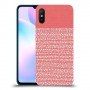 נקודות לבנות בורוד כיסוי מגן קשיח מעוצב ל Xiaomi Redmi 9A יחידה אחת סקרין מובייל