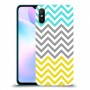 שורות צהובות-ירוקות כיסוי מגן קשיח מעוצב ל Xiaomi Redmi 9A יחידה אחת סקרין מובייל