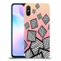 זאברה ריבועים כיסוי מגן קשיח מעוצב ל Xiaomi Redmi 9A יחידה אחת סקרין מובייל