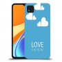 אהבה באוויר כיסוי מגן קשיח מעוצב ל Xiaomi Redmi 9C יחידה אחת סקרין מובייל