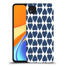 לבבות פסיפס כיסוי מגן קשיח מעוצב ל Xiaomi Redmi 9C יחידה אחת סקרין מובייל