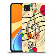 מוסיקה היא החיים שלי כיסוי מגן קשיח מעוצב ל Xiaomi Redmi 9C יחידה אחת סקרין מובייל