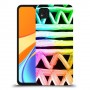 ניאון גיאומטריה כיסוי מגן קשיח מעוצב ל Xiaomi Redmi 9C יחידה אחת סקרין מובייל