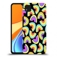 ניאון קשתות כיסוי מגן קשיח מעוצב ל Xiaomi Redmi 9C יחידה אחת סקרין מובייל