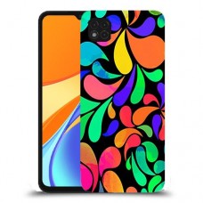 ניאון ורנזס כיסוי מגן קשיח מעוצב ל Xiaomi Redmi 9C יחידה אחת סקרין מובייל