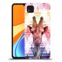 ג'ירפה נחמד כיסוי מגן קשיח מעוצב ל Xiaomi Redmi 9C יחידה אחת סקרין מובייל