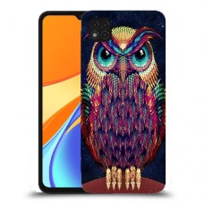 ינשוף הלילה כיסוי מגן קשיח מעוצב ל Xiaomi Redmi 9C יחידה אחת סקרין מובייל