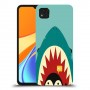 פינגווין בכריש כיסוי מגן קשיח מעוצב ל Xiaomi Redmi 9C יחידה אחת סקרין מובייל