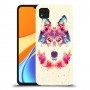 פיקסל וולף כיסוי מגן קשיח מעוצב ל Xiaomi Redmi 9C יחידה אחת סקרין מובייל