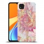 חמניות מוזרה סגולה כיסוי מגן קשיח מעוצב ל Xiaomi Redmi 9C יחידה אחת סקרין מובייל