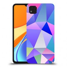 הפשטה קשת כיסוי מגן קשיח מעוצב ל Xiaomi Redmi 9C יחידה אחת סקרין מובייל