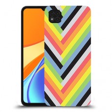 פסים קשת כיסוי מגן קשיח מעוצב ל Xiaomi Redmi 9C יחידה אחת סקרין מובייל