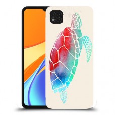 צב קשת כיסוי מגן קשיח מעוצב ל Xiaomi Redmi 9C יחידה אחת סקרין מובייל