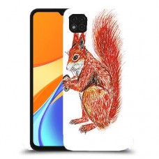 סקוור עשיר כיסוי מגן קשיח מעוצב ל Xiaomi Redmi 9C יחידה אחת סקרין מובייל