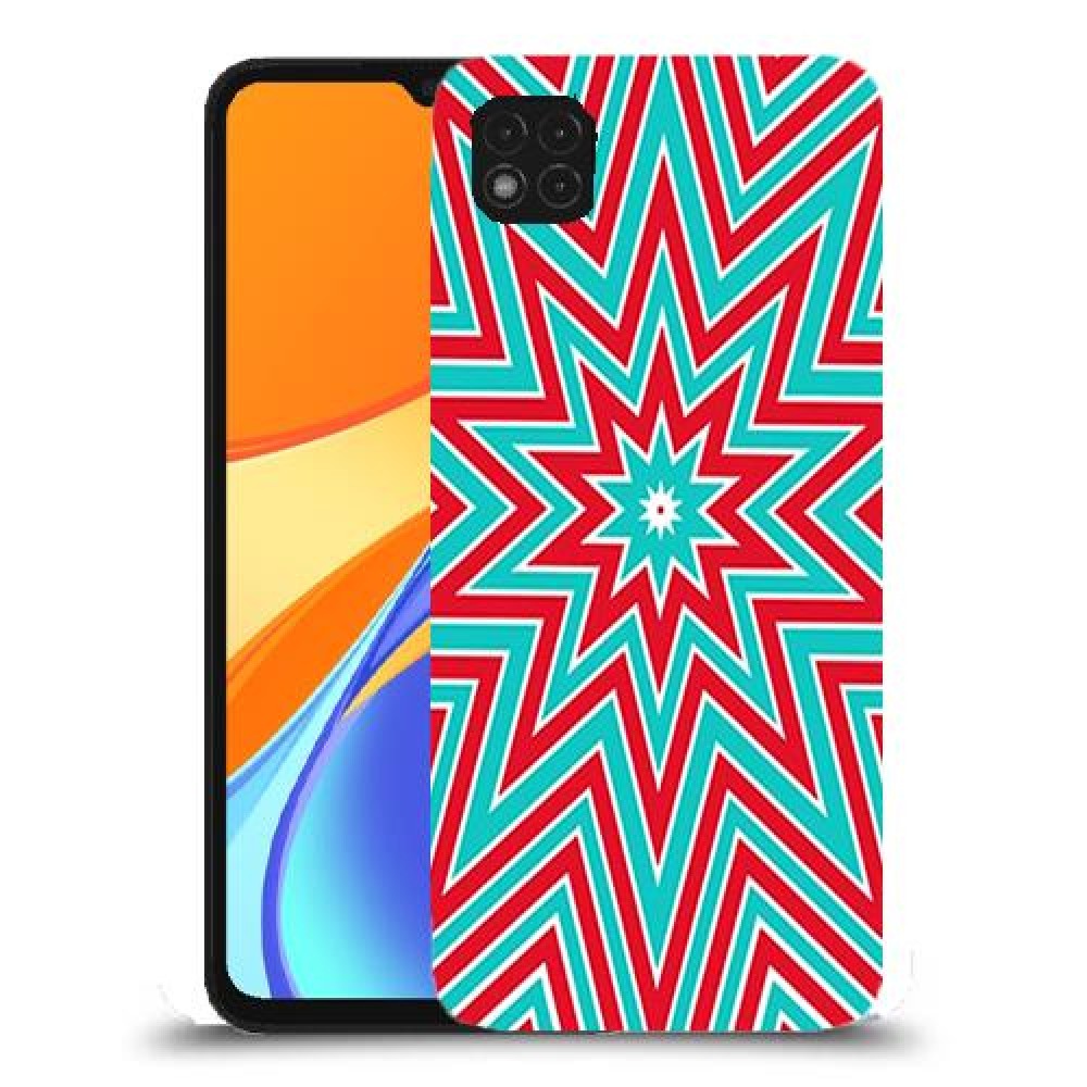 צבעי שלג כיסוי מגן קשיח מעוצב ל Xiaomi Redmi 9C יחידה אחת סקרין מובייל