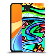 ויטראז 'תמונה כיסוי מגן קשיח מעוצב ל Xiaomi Redmi 9C יחידה אחת סקרין מובייל
