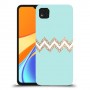 פסים בירוק כיסוי מגן קשיח מעוצב ל Xiaomi Redmi 9C יחידה אחת סקרין מובייל