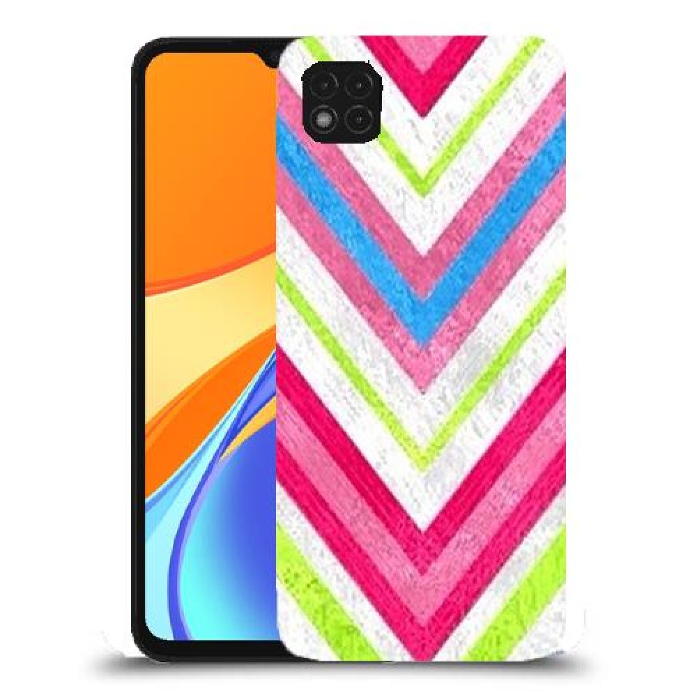 צבעים חשופים כיסוי מגן קשיח מעוצב ל Xiaomi Redmi 9C יחידה אחת סקרין מובייל