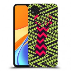 עניבה על גרין כיסוי מגן קשיח מעוצב ל Xiaomi Redmi 9C יחידה אחת סקרין מובייל