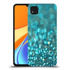 טורקיז יהלומים כיסוי מגן קשיח מעוצב ל Xiaomi Redmi 9C יחידה אחת סקרין מובייל