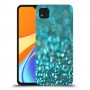 טורקיז יהלומים כיסוי מגן קשיח מעוצב ל Xiaomi Redmi 9C יחידה אחת סקרין מובייל
